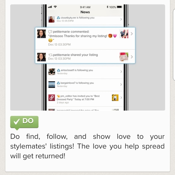 POSHMARK DO'S✔ - Picture 8 of 8